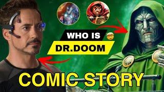 Dr.Doom Cheat Iron Man 😱 | Doctor doom And Iron Man Comic Story 🤯 | Who Is Dr.doom #marvel #comics