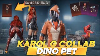 NEW PET DINO l VECTOR UPGRADE l KAROL G COLLAB PUBG MOBILE