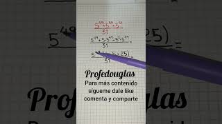 suma de potencias #matematika #maths #profedouglas #algebra #aritmetica #profesor #teacher #jesus