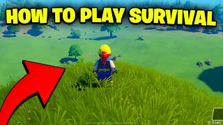 How To Play Survival LEGO Fortnite - How To Play LEGO Fortnite Survival (LEGO FORTNITE GUIDE/TIPS)