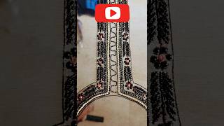 Hand work Gala design hand embroidery short video #hand #shorts #ytshorts #embroidery