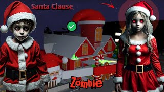 SANTA Clause Zombie Girl Haunted 😱 | SAKURA School Simulator Horror Drama 👺