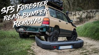 HOW TO REMOVE YOUR SF5 SUBARU FORESTER REAR BUMPER