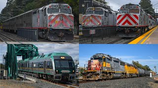 Train Action in Burlingame, Petaluma, San Rafael, and Coyote