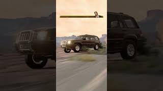 Выбери место чтобы выжить в Jeep Grand Cherokee - #beamngdrive #shorts #youtube #crash