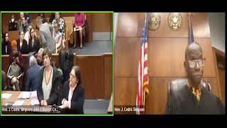 Woman Learns Hard Lesson: Crossing Paths with Judge Simpson Leads to Consequences!