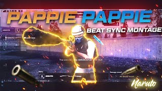 PAPPIE PUBG BEAT SYNC MONTAGE || PUBG MONTAGE || NARUTO MONTAGE