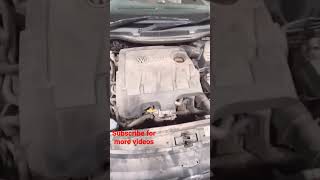 volkswagen diesel engine and blowby checking #volkswagen #dieselengine #automobile #viralshort