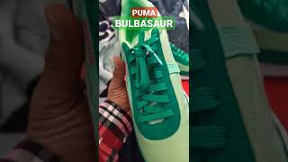 Puma Future Rider Bulbasaur Sneakers: A Trainer's Must-Have #shorts #sneakershorts #pokemon #puma