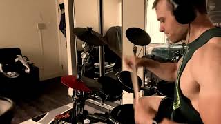 Eyeless - Slipknot - Intro - Alesis Command kit