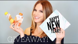 NEW YEARS GIVEAWAY (and hacks to keep your resolutions!)