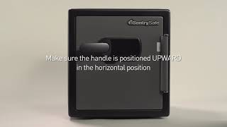 How to Open a Sentry®Safe Touch Screen Lock Fire Safe