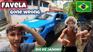 FILMING IN THE FAVELA GONE WRONG! 🇧🇷