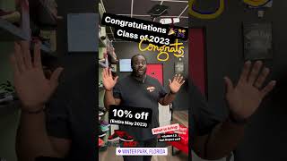 CONGRATULATIONS 2023 GRADS! Enjoy a discount! #blackownedbusiness #winterpark