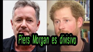 Piers Morgan causó división al burlarse del premio Leyenda de la Aviación del Príncipe Harry