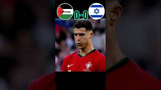 Palestina VS Israel Imaginary match. #shorts #ronaldo #palestine #portugal