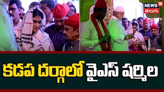 APCC Chief YS Sharmila Visit Kadapa Ameen Peer Dargah | AP Congress | AP Politics |News18 Telugu