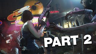 resident evil 3  remake walkthrough gameplay part 2 NEMESIS