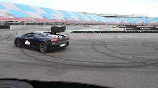 Lamborghini Gallardo LP550-2 Tricolore drifting - HD