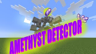 Minecraft Amethyst shard detector | Minecraft 1.17 Amethyst farm