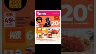 Nouveau catalogue 💥 AUCHAN #auchan du 09/07 au 21/07 2024 France 🇨🇵