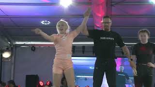 17 year old female wrestler Phenom Berlyn Davis vs Zelie Dolan Jiu Jitsu athlete