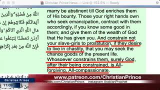 Christian Prince~ all about 18+ in quran and hadis