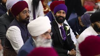 Jivans smiling at gurchetan wedding