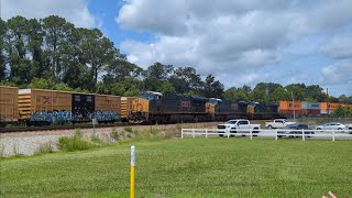 CSX Intermodal Train Waycross, Georgia