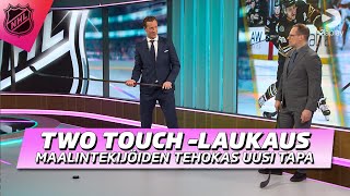 Two touch -laukaus ja maalintekijöiden uudet kikat