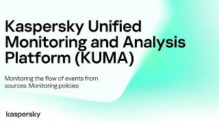 Kaspersky SIEM: monitoring the flow of events from sources, monitoring policies