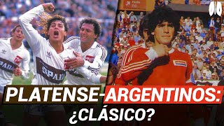 La historia de la rivalidad entre PLATENSE y ARGENTINOS JUNIORS