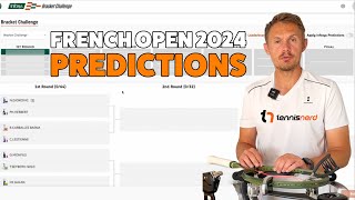 French Open 2024 Draw Predictions and Bracket Challenge