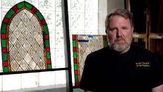 Clayton University Center stained glass windows restored to original glory