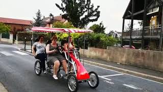 Motrike 4 person roadster bike