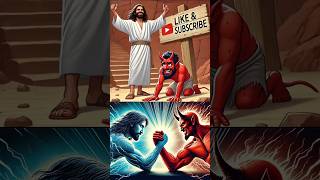 👼Jesus VS 😈Satan #jesus #god #viral #foryou #yeshu #christ #deus #fy #dios #fe