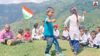 Rehearsal of School Children at Poneja of Chiralla for Independence day.