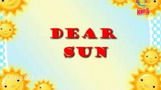 My Dear Sun | Quixot Rhymes