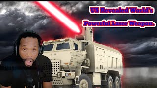 US Revealed World's Most Powerful Laser Weapon. Ever Reaction