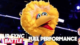 Big Bird Performs “Feeling Good” & “I Gotta Feeling”  | Lip Sync Battle