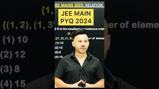 JEE MAIN PYQ 2024 #relationandfunctions #jee 2025