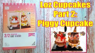 Yummy LOZ Dessert #571 | Piggy Cupcake | Speed Build