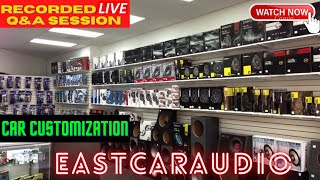 Recorded Live Q&A Session: Car Customization Insights with East Car Audio | Sep 14th