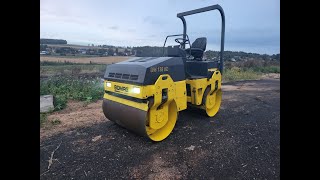 Видеообзор тротуарного катка Bomag BW 135 AD