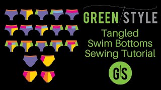 Greenstyle Tangled Swim Bottoms Sewing Tutorial