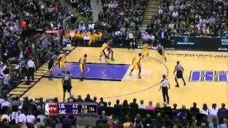 Los Angeles Lakers vs Sacramento Kings (Kobe Bryant, 27 Pts vs. Tyreke Evans, 20 Pts), Dec. 26, 2011