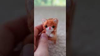 #고양이 #치즈태비 #니들펠트 #양모펠트 #니들펠트패키지 #needlefelt #cat #kiteen #shorts #needlefeltdiykit