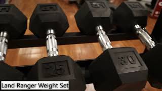 Land Ranger Courts Weight Set