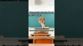 Ever happened with you #catmemes #shortfeed #funny #relatable #schoolmemes #whatssofunny