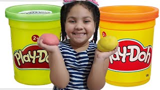 COMO FAZER MASSINHA EM CASA | #playdoh #massinha #diy